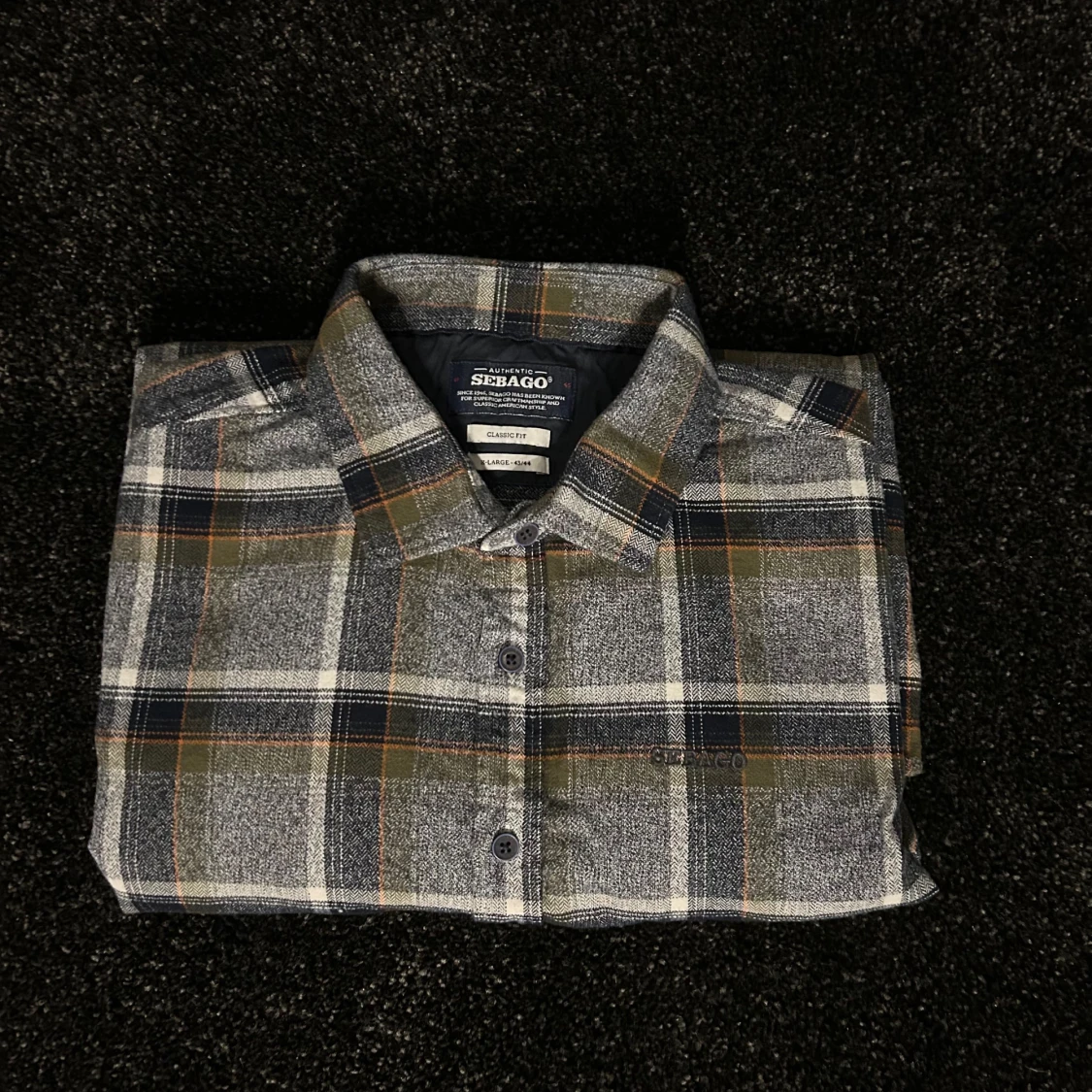 Sebrago skjorta 44 classic fit