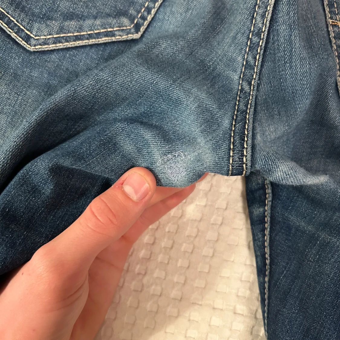 Blå jeansbyxor från Jacob Cohen - 3