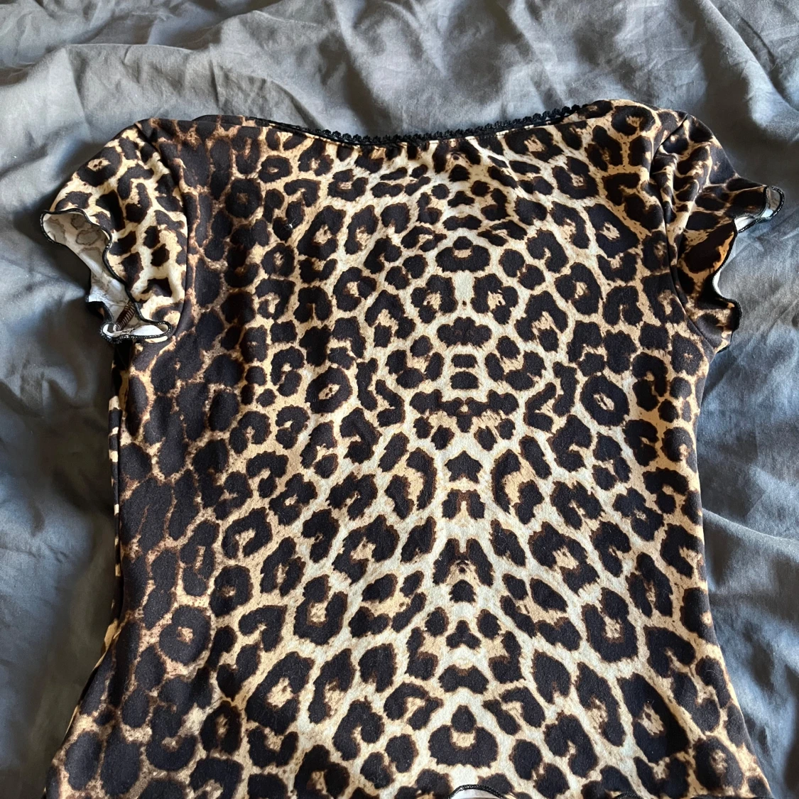 Leopardmönstrad topp - 2
