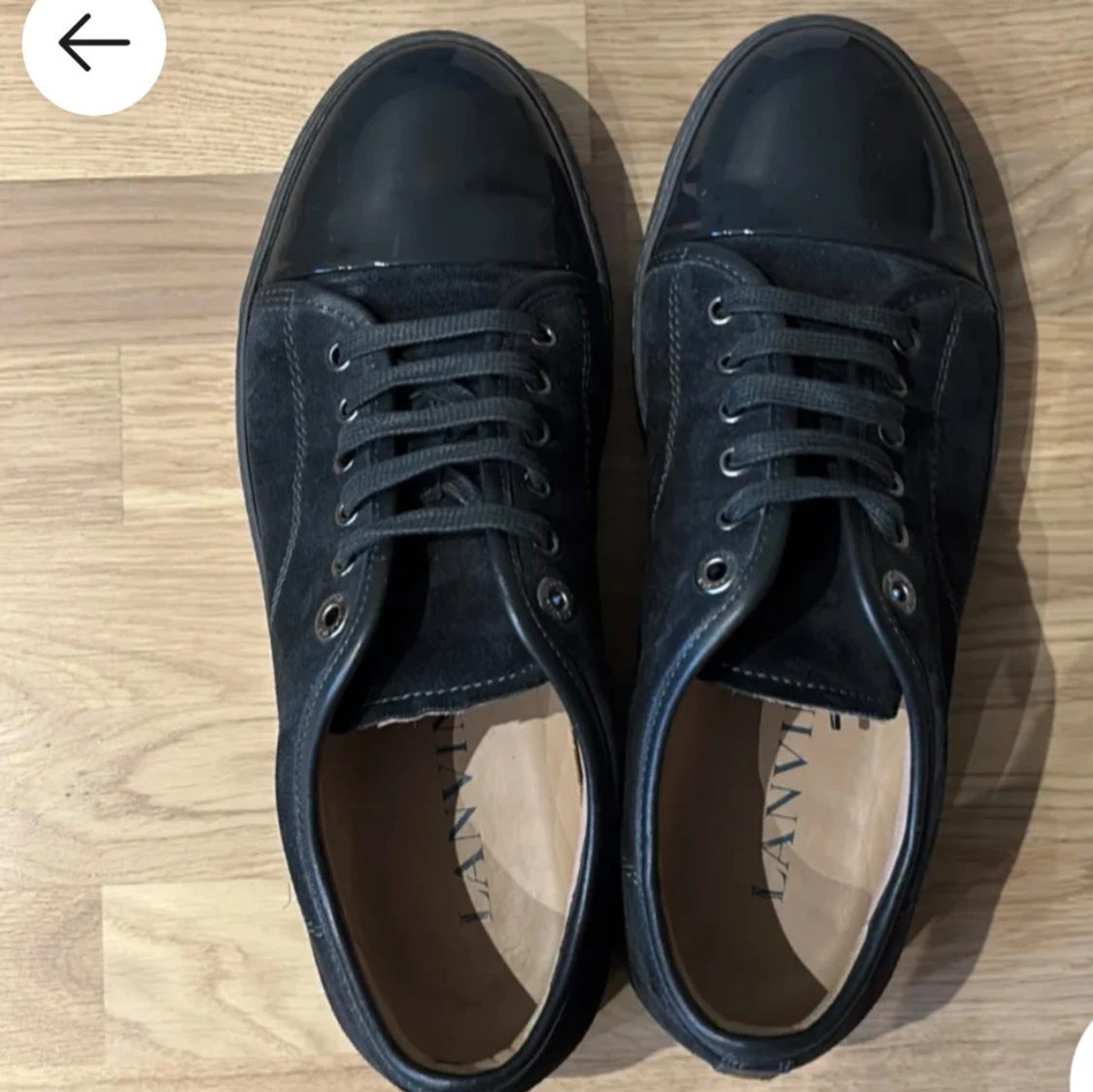 Svarta Lanvin CapToe - 3