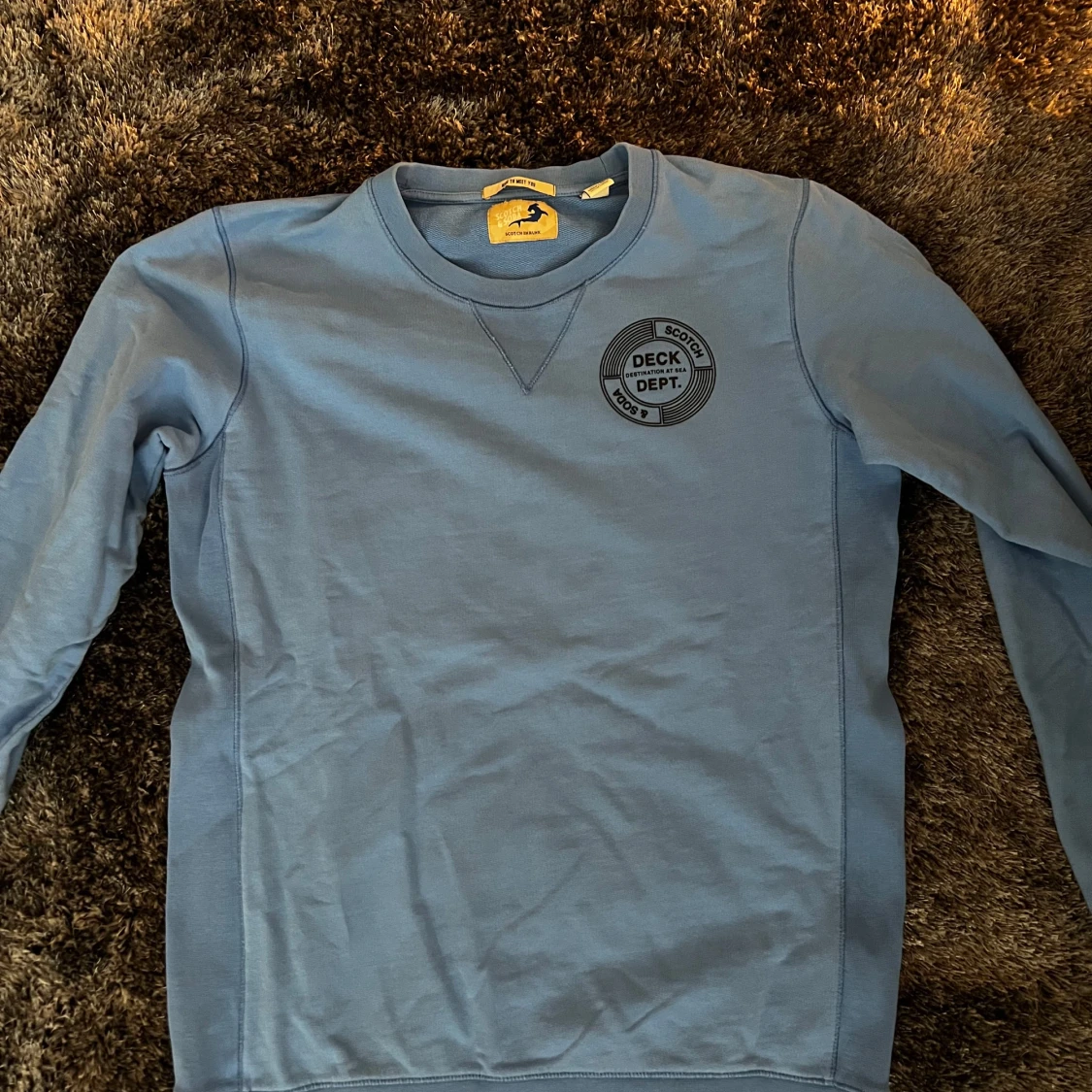 Blå långärmad tröja Scotch & Soda