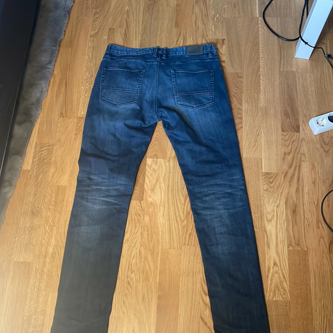 Mörkblå jeansbyxor från Only & Sons - 1