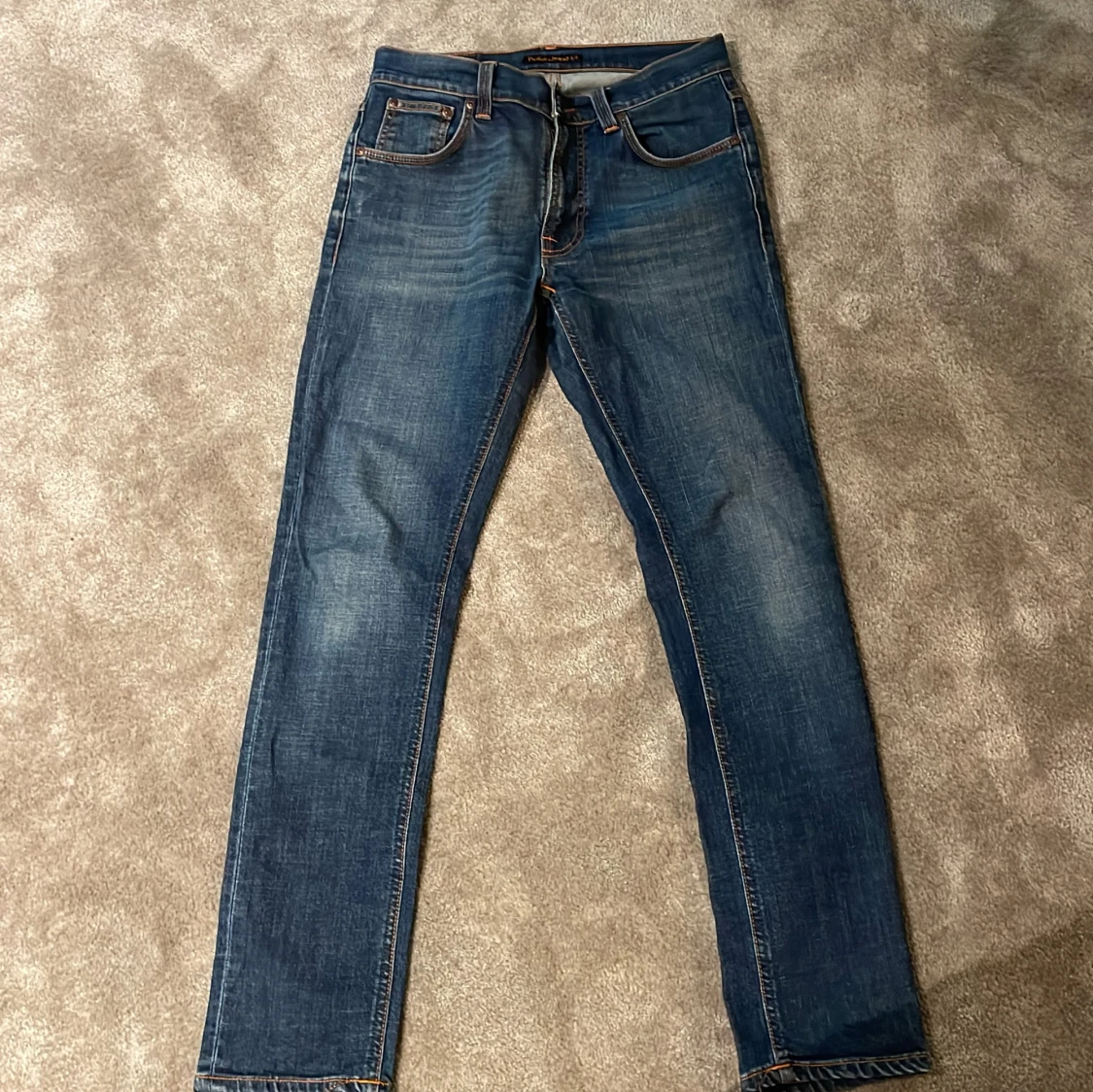 Blå jeans från Nudie Jeans