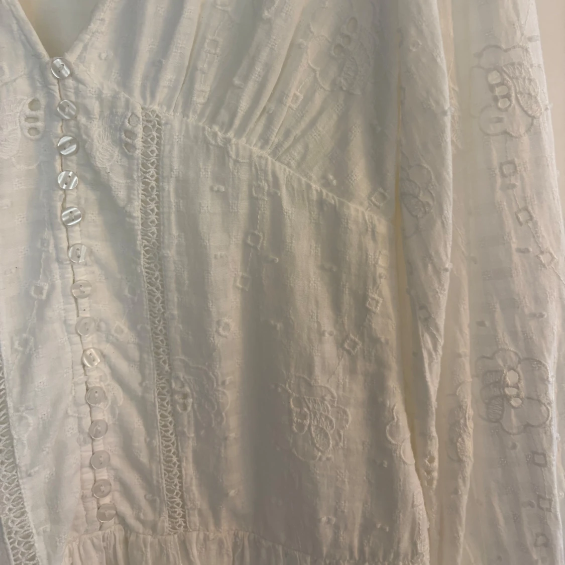 Vit klänning  - 3