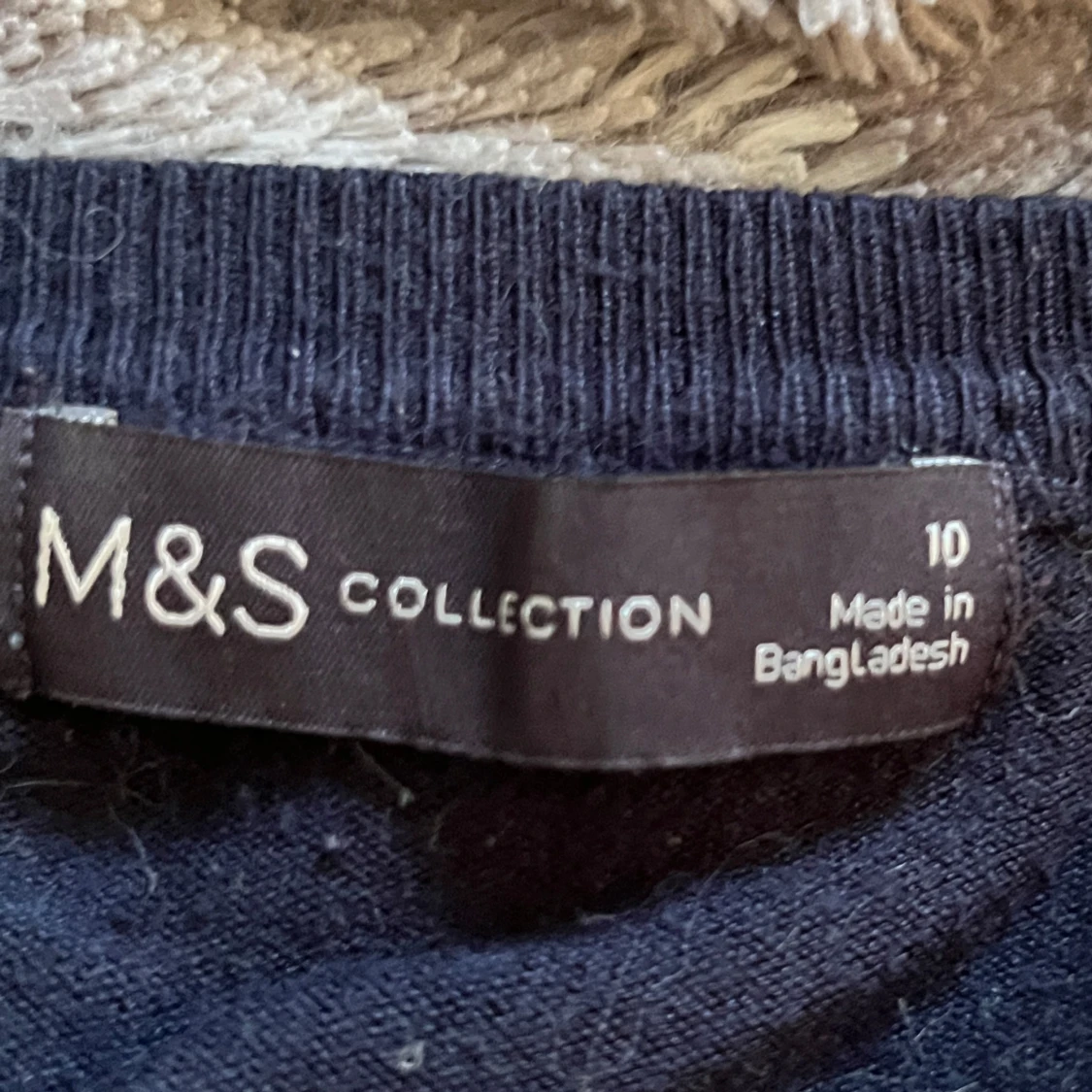 Mörkblå kofta från M&S Collection - 1