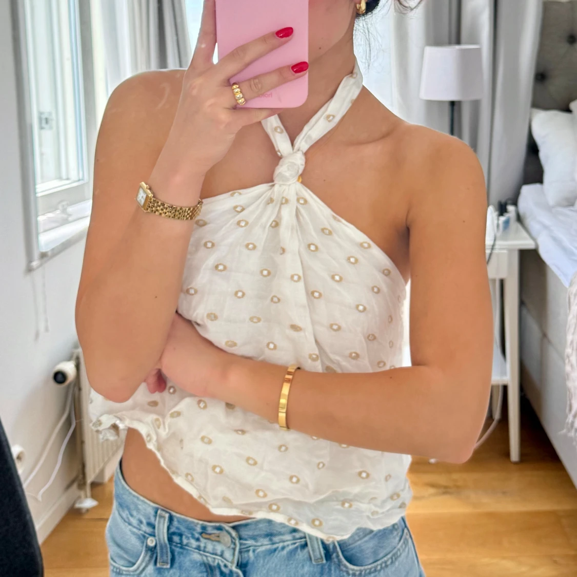 Halternecktopp från Zara - 3