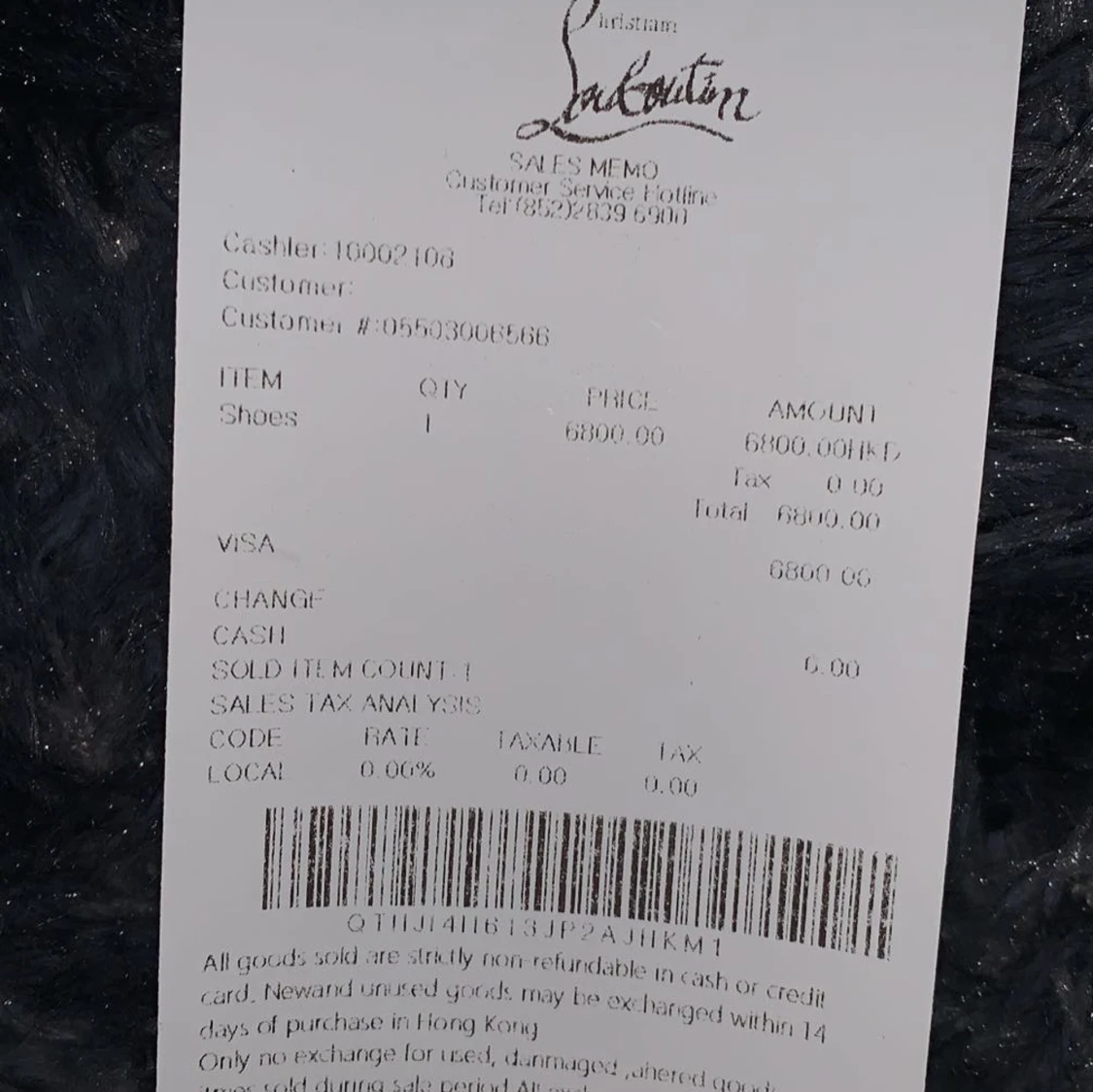 Svarta sneakers från Christian Louboutin med nitar - 4