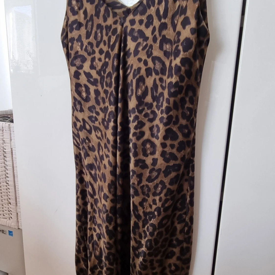 Leopardmönstrad långklänning från Zara - 1