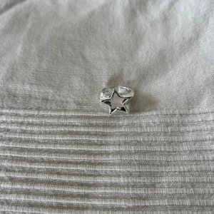 Silver ring - Justerbar och rostfri stål 
