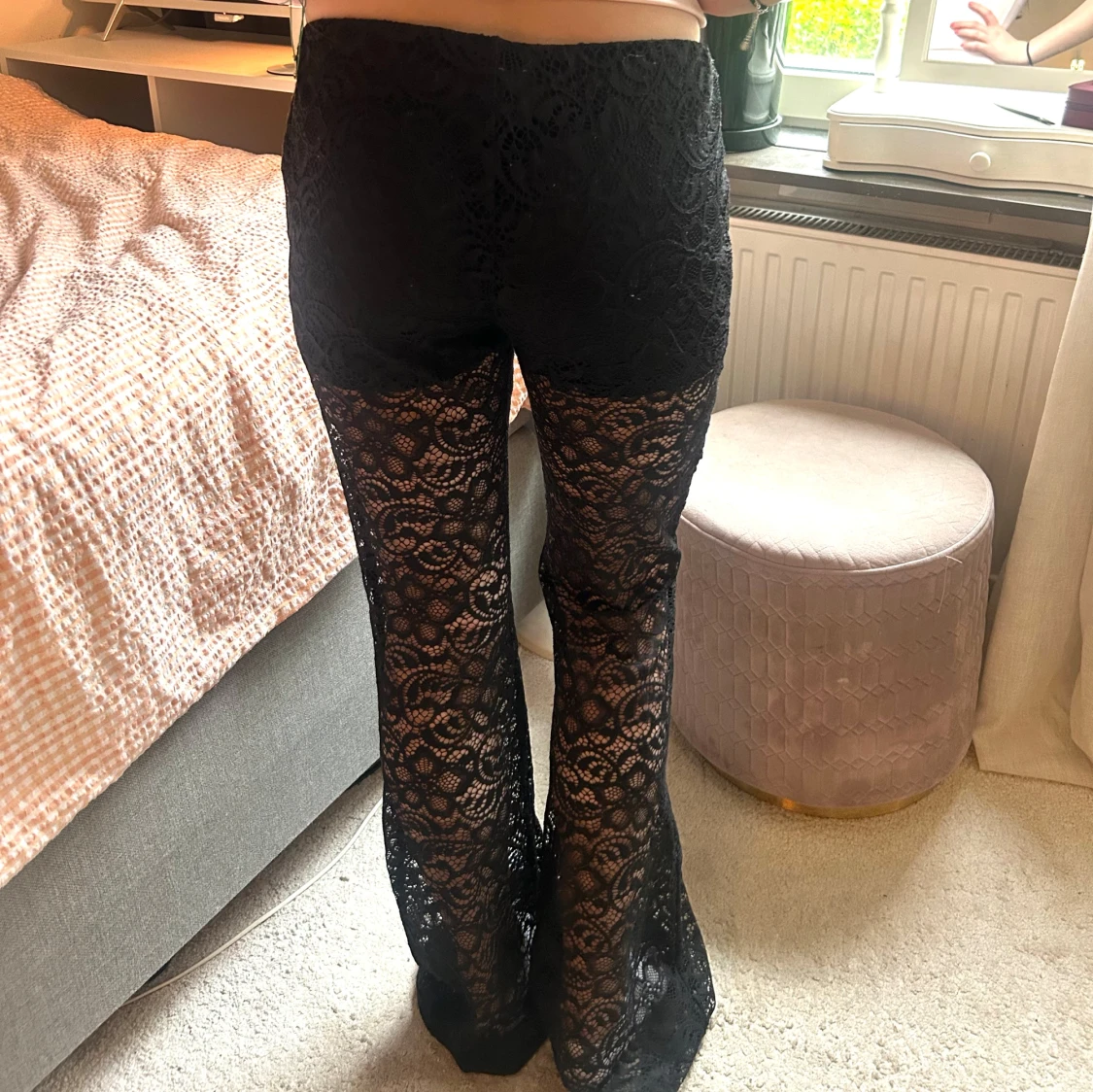 Svarta spetsbyxor  - 2