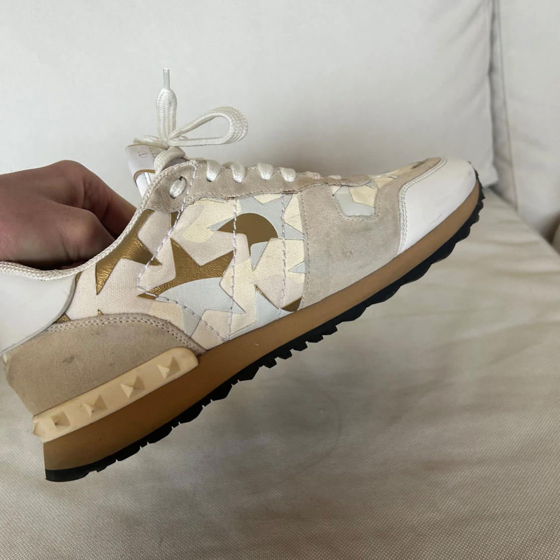Valentino rockrunner skor vita - 1
