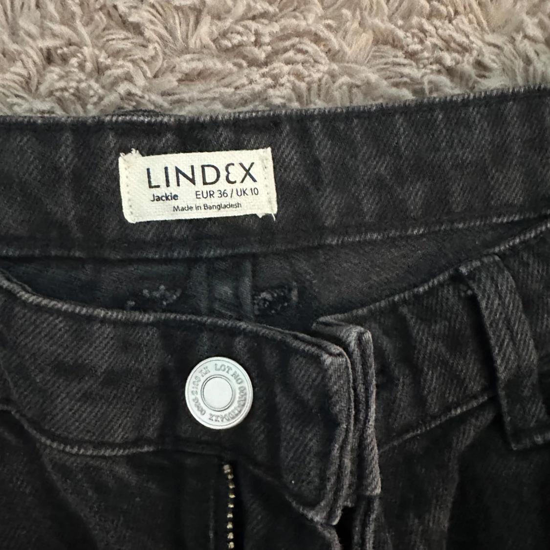 Svarta wide leg jeans från Lindex💓 - 2