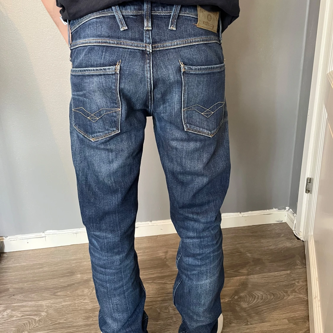 Blå Replay jeansbyxor - 1