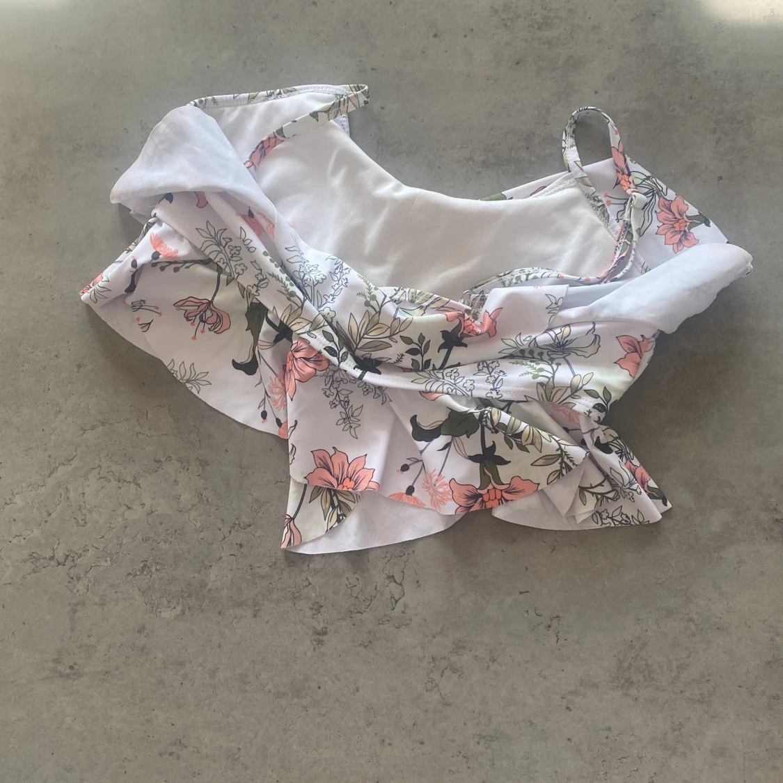 Blommig bikini överdel  - 2