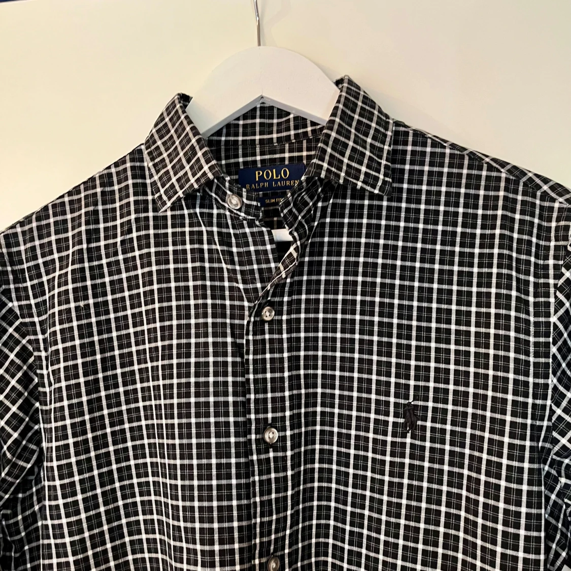 Ralph Lauren svartvit rutig skjorta - 1