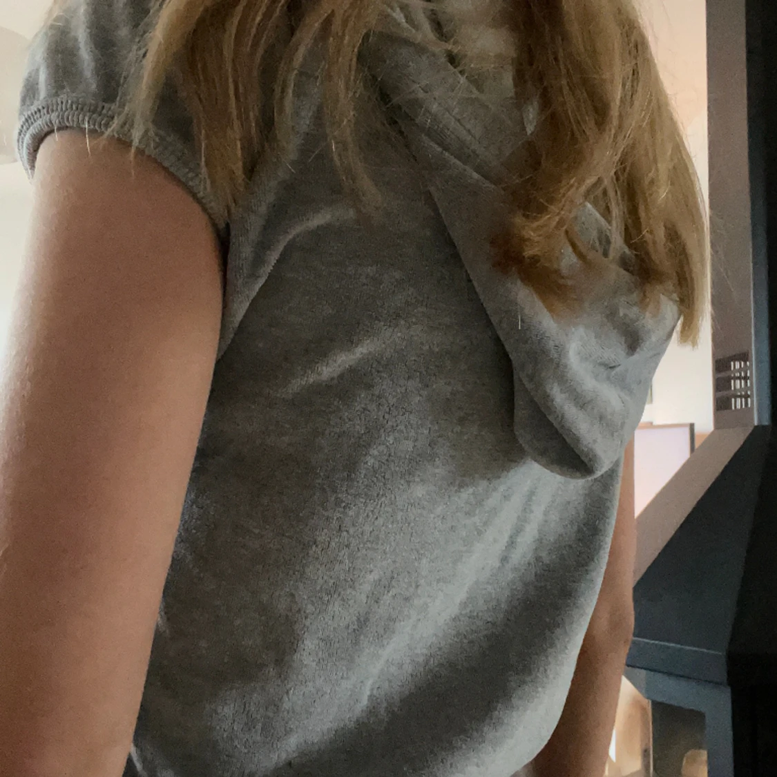 Kortärmad hoodie  - 2