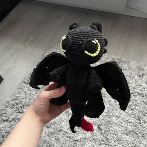 Handgjord nattfasa  - Handgjord nattfasa bomulls garn ungefär 30 cm