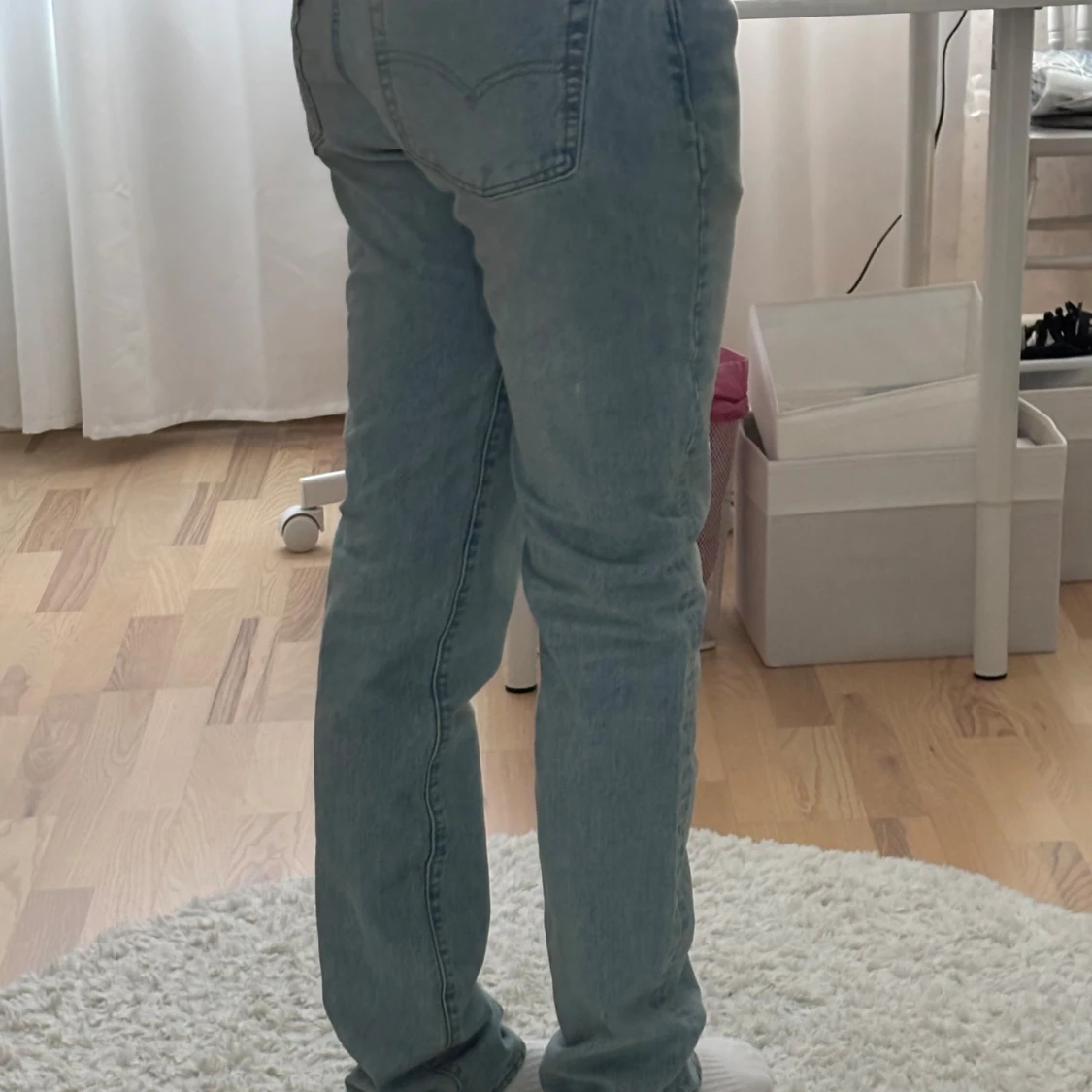 Levi's 511 ljusblå jeans,  W32 L36 - 1
