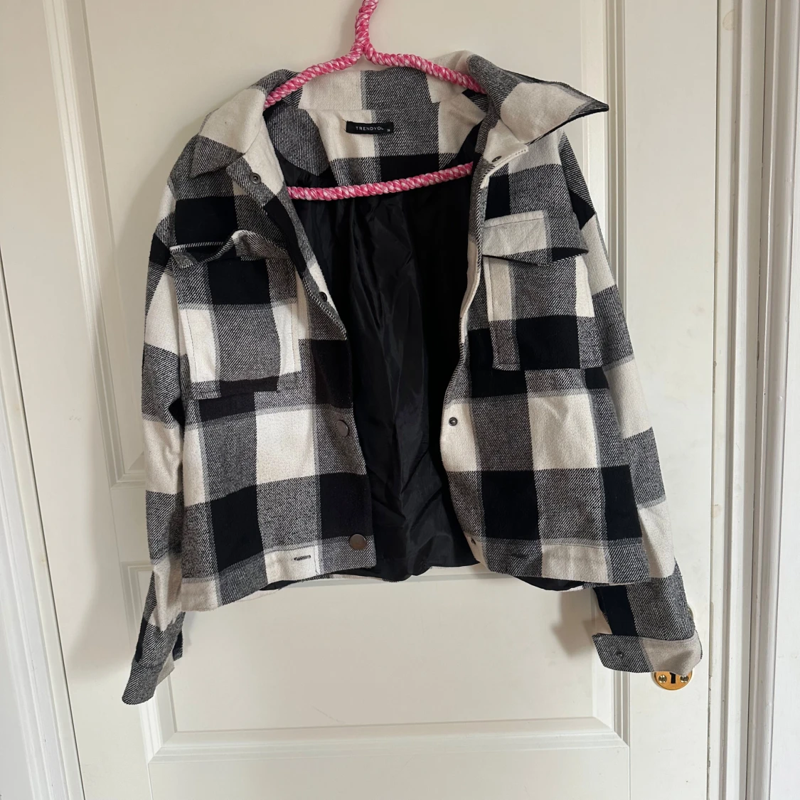 Rutig overshirt från Trendyol