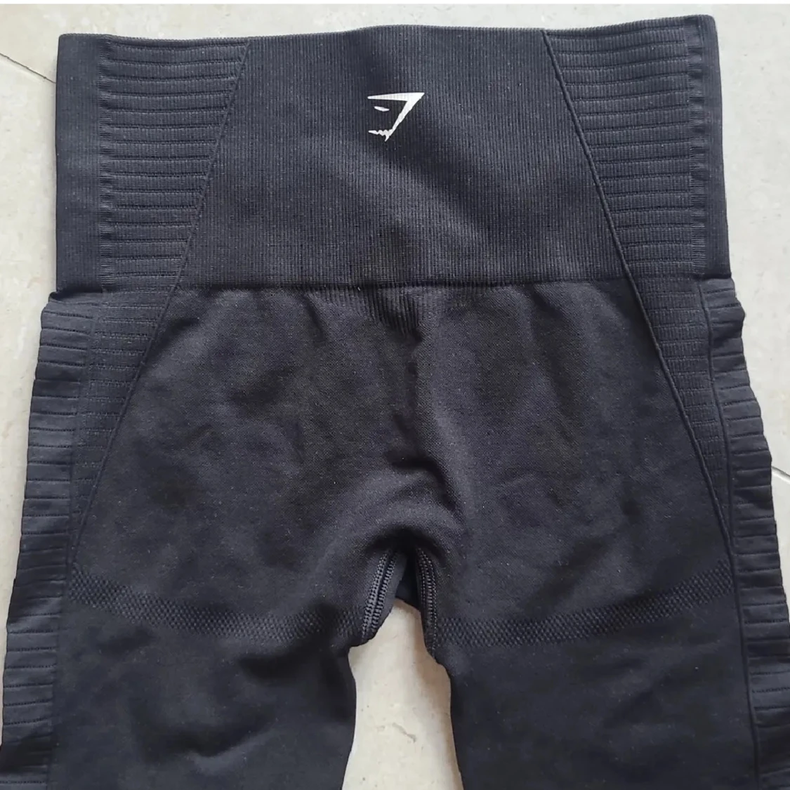 Svarta seamless gymtights från Gymshark - 2