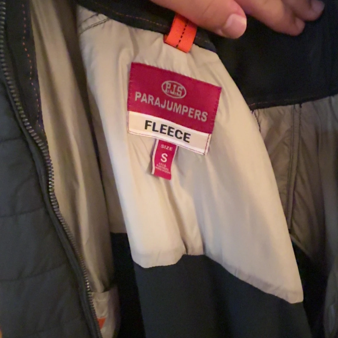 Svart fleecejacka Parajumpers S - 2