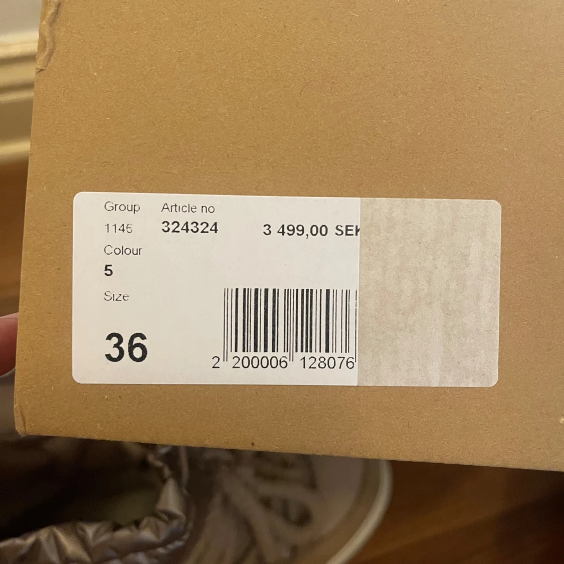 Beige Inuikii boots med snörning - 4