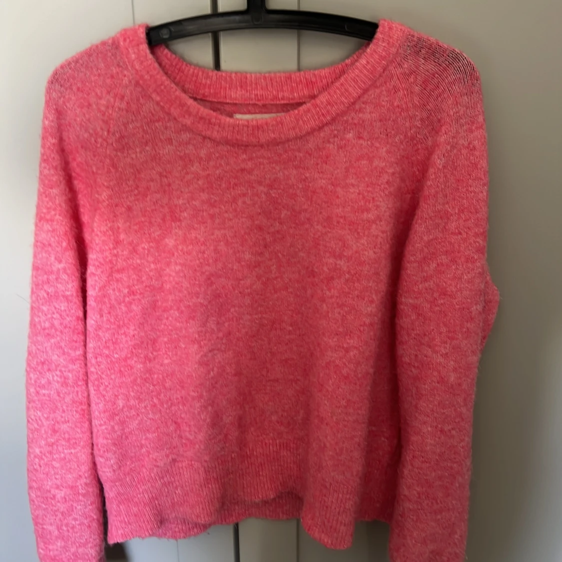 Rosa stickad tröja från Samsøe Samsøe - 2