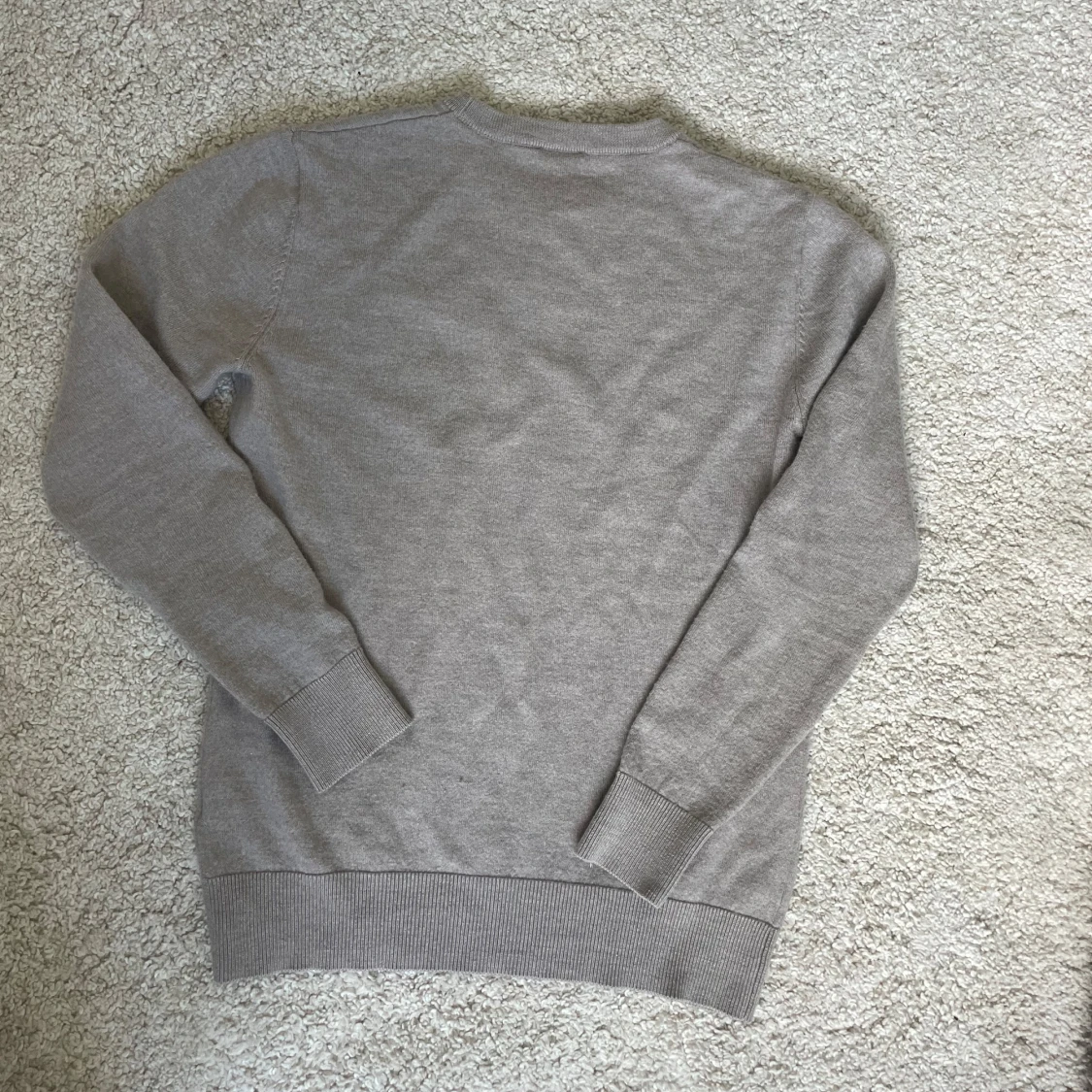 Beige merinoulltröja från John Henric - 2