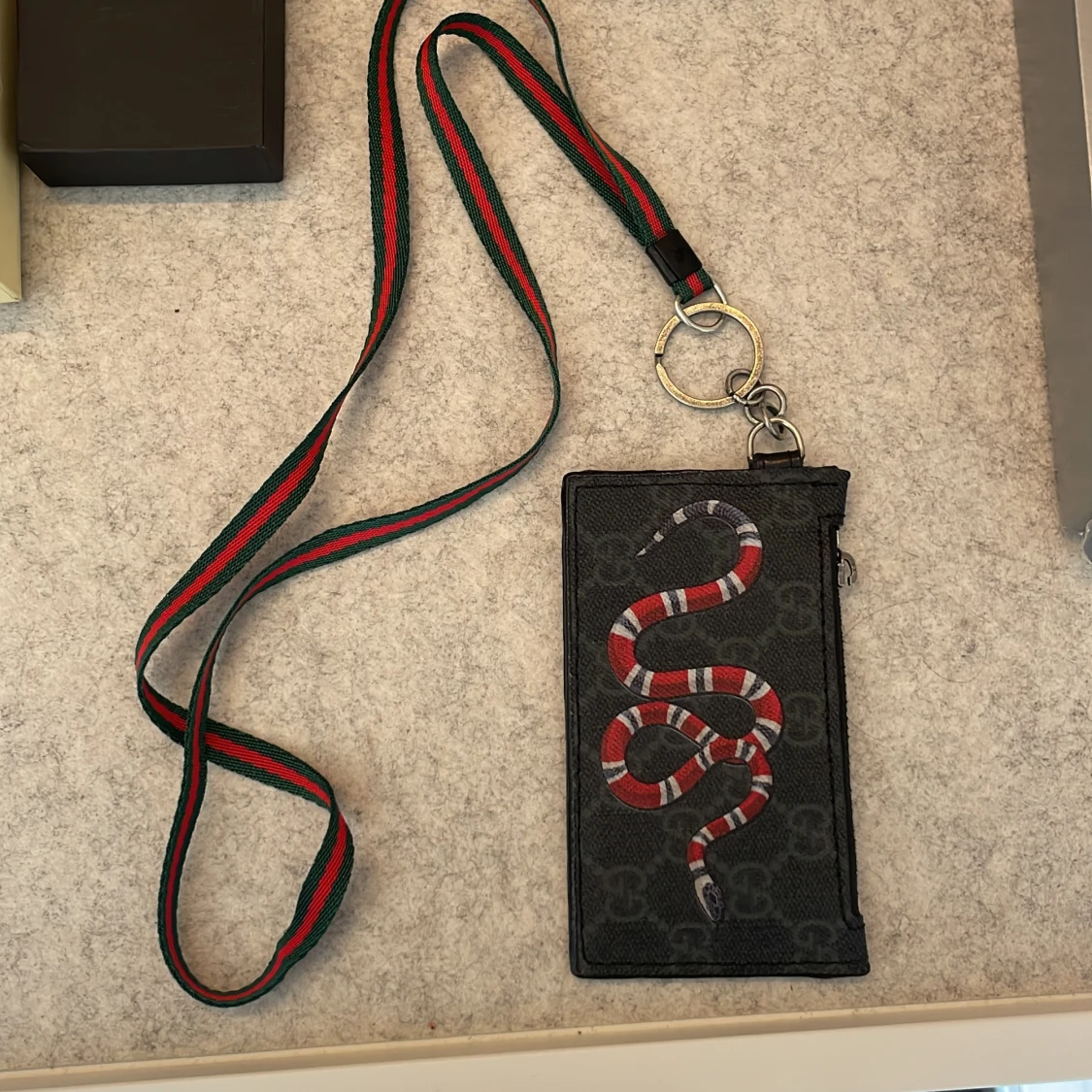 Gucci Snake Plånbok med band