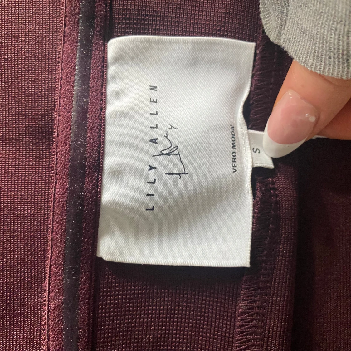 Vinröd fest topp - 2