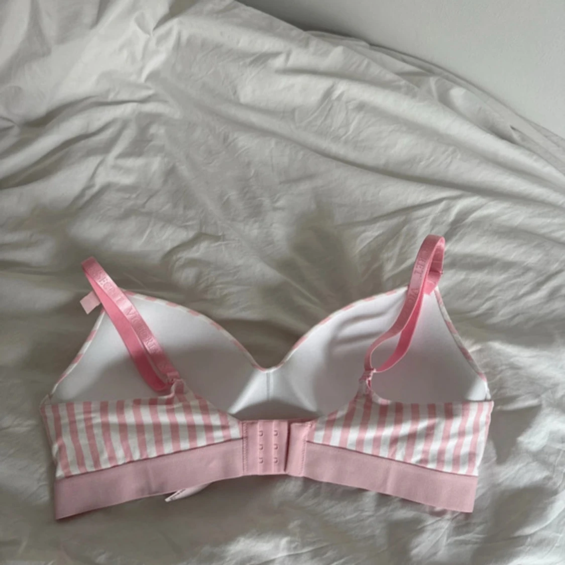 Rosa och vit randig bh Victoria's Secret - 1