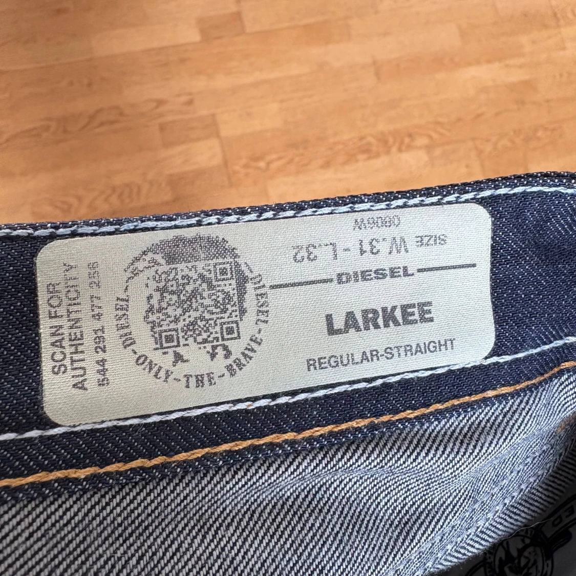 Diesel Larkee raka jeans blå - 3