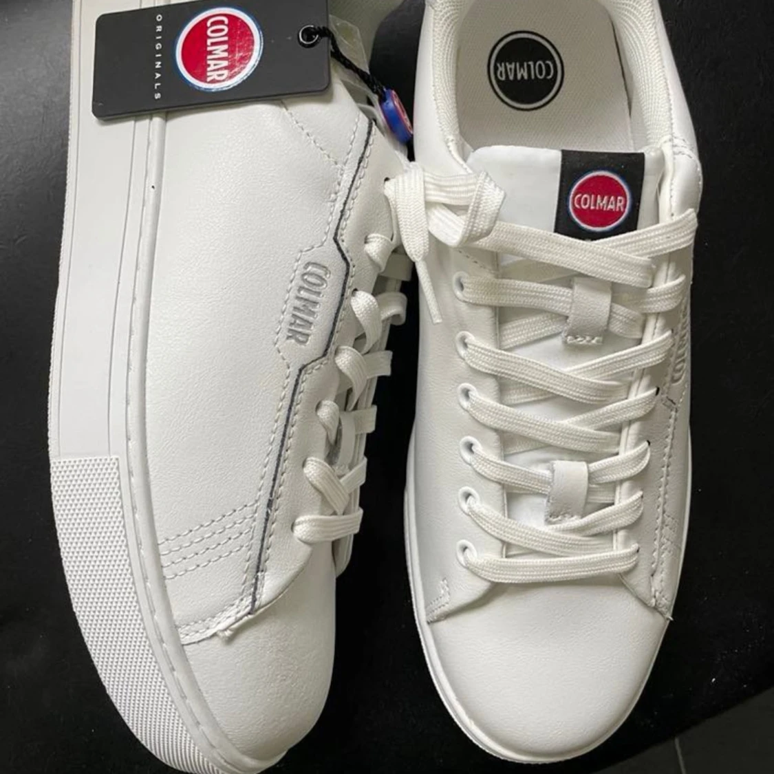 Skinn sneakers från Italienska Colmar Originals