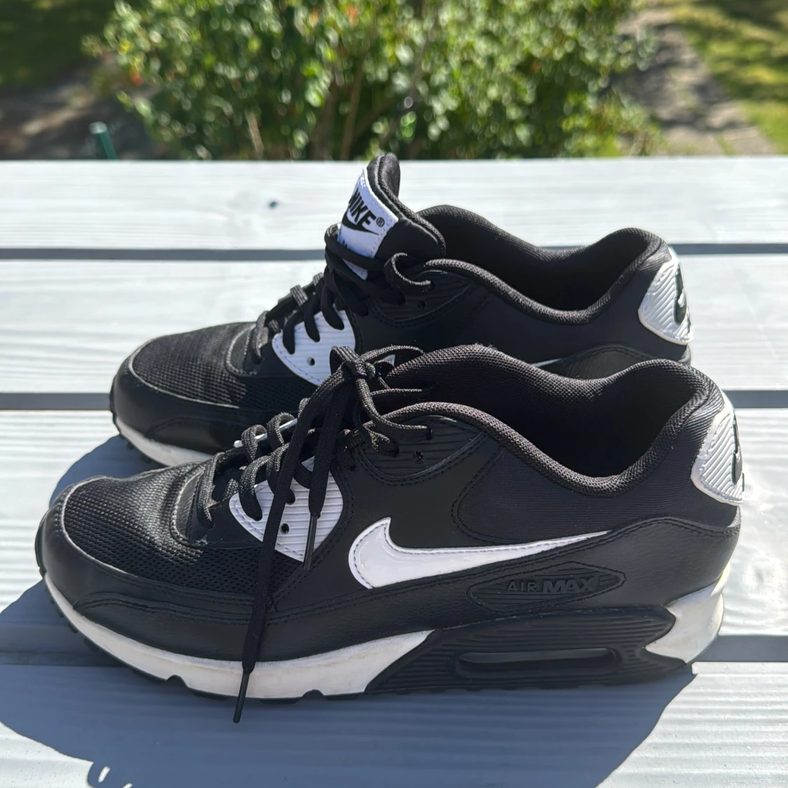 Nike Air Max 90 svartvita sneakers - 2