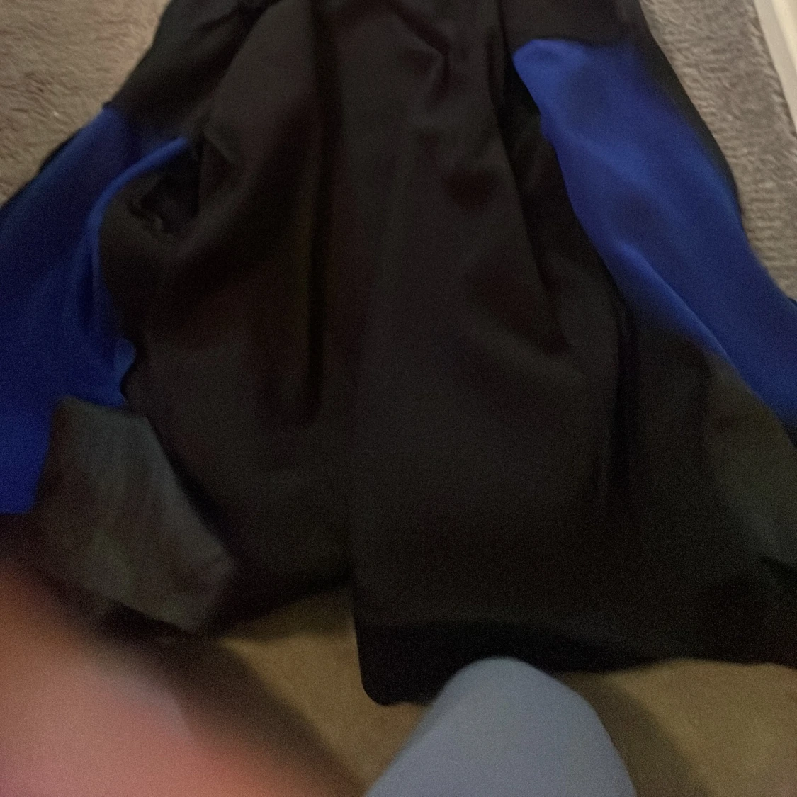 Nike Air blå och svart kofta - 3