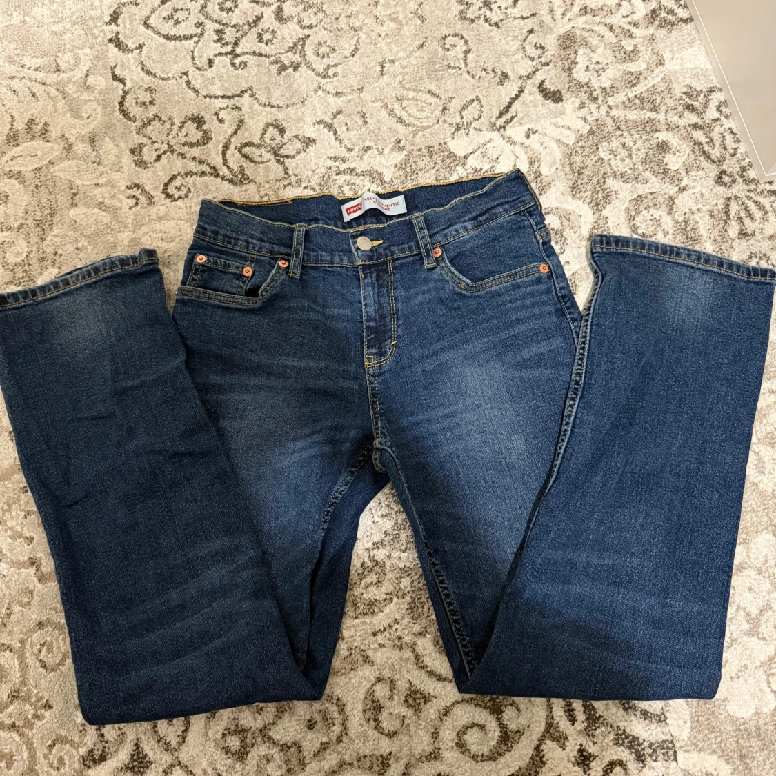 Levi's 551 mörkblå jeans straight fit - 2