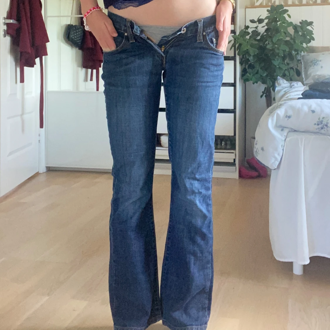 Lågmidjade jeans från levi’s