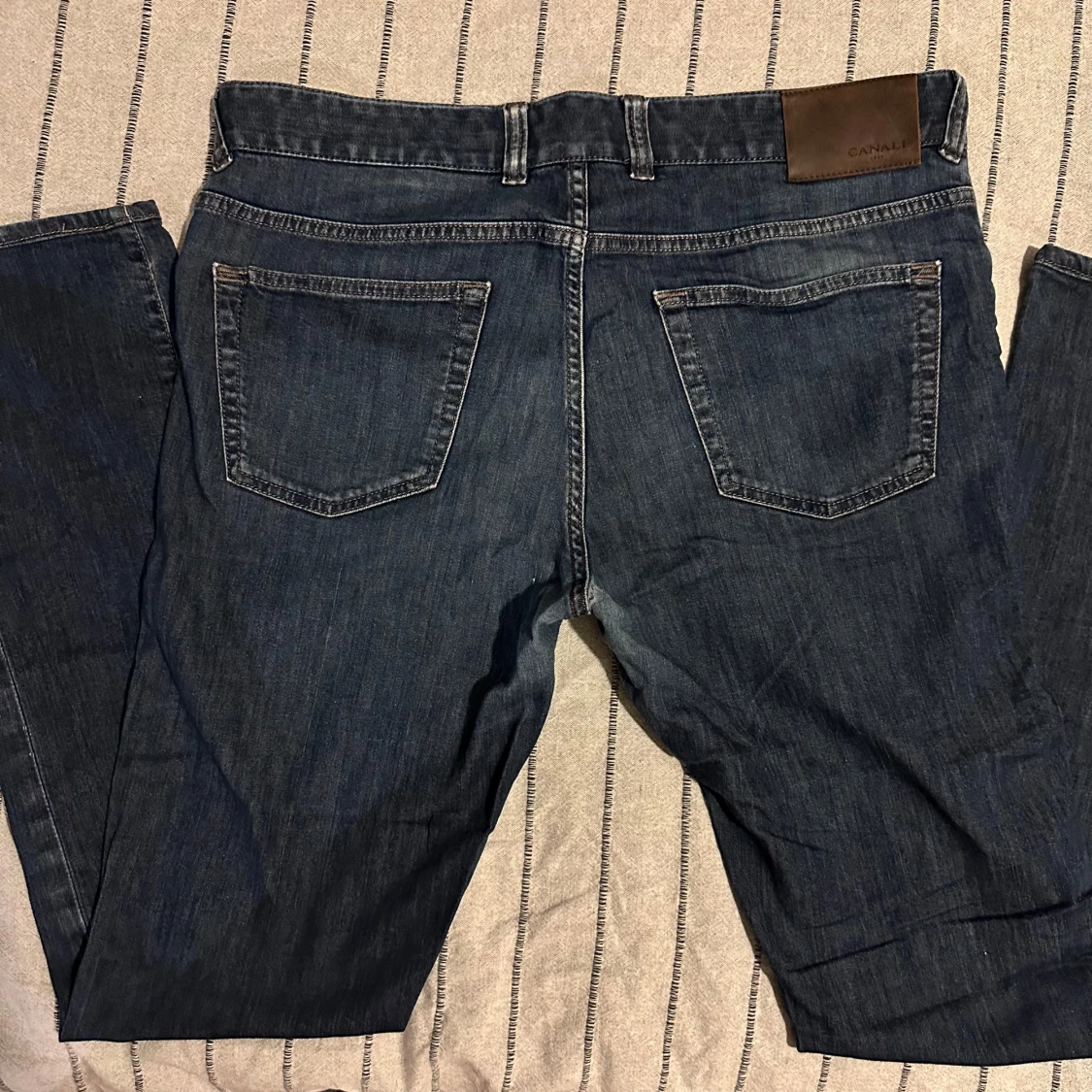 Canali mörkblå jeans – strl 50 - 1