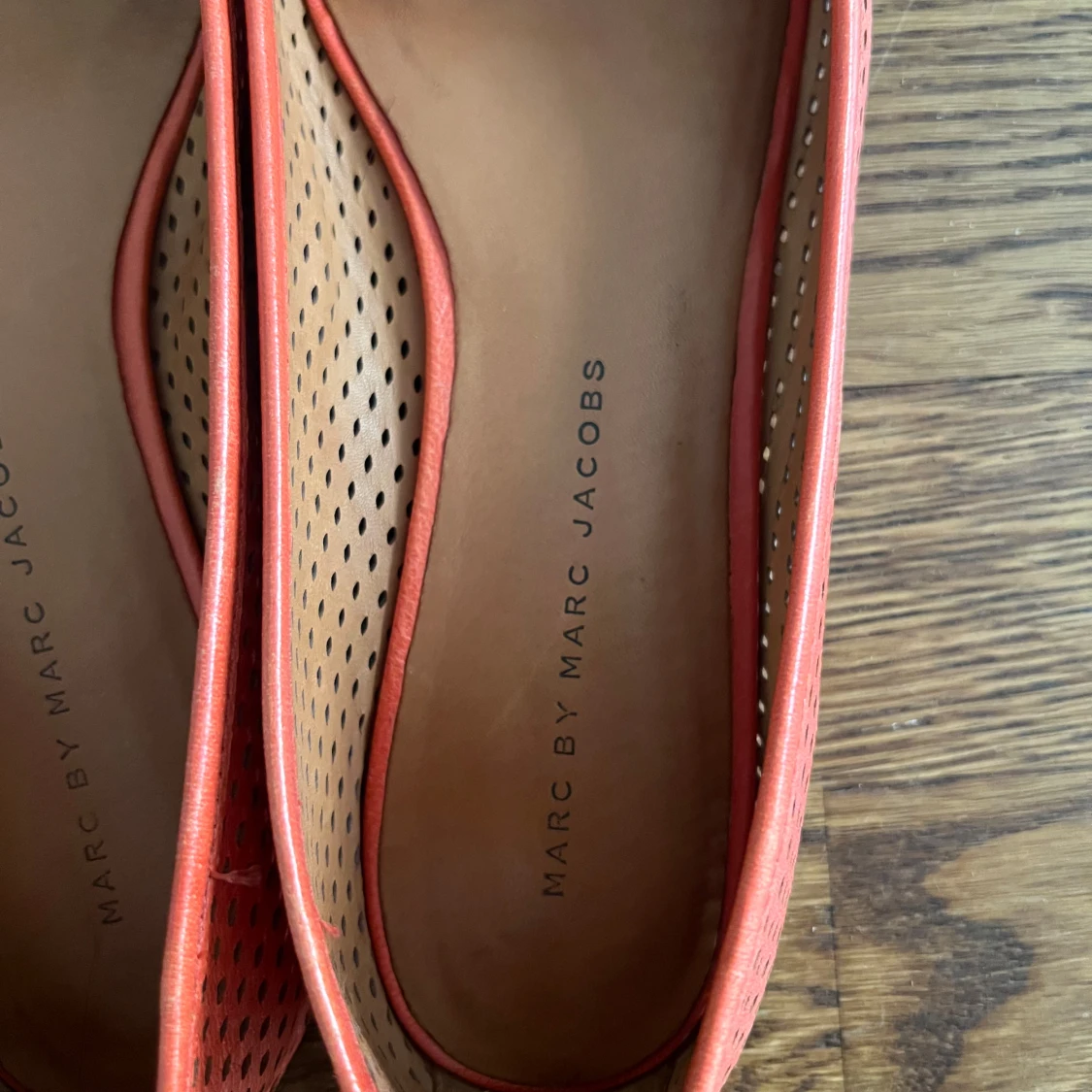 Orange ballerinaskor Marc by Marc Jacobs - 2