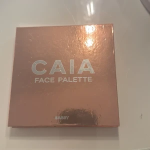 CAIA Face Palette Sassy - Snygg ansiktspalett från CAIA i färgen Sassy. Paletten innehåller fyra puder: en varm brun contour, en rosa blush, en kall bronzer och en skimrande highlighter. Kommer i en lyxig roséguldig förpackning med spegel. Perfekt för att skapa en fräsch look.