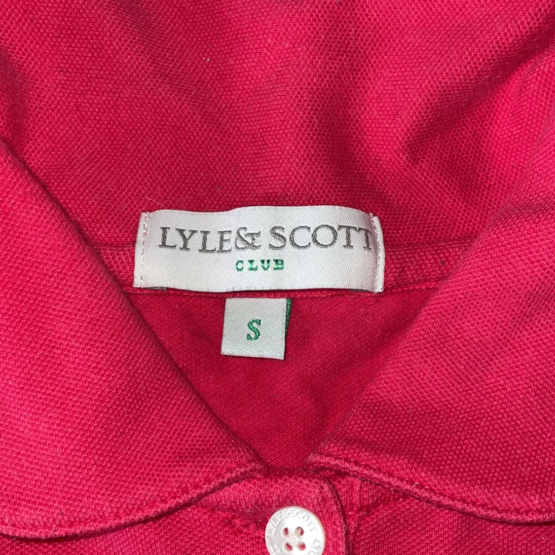 Rosa pikétopp från Lyle & Scott - 2