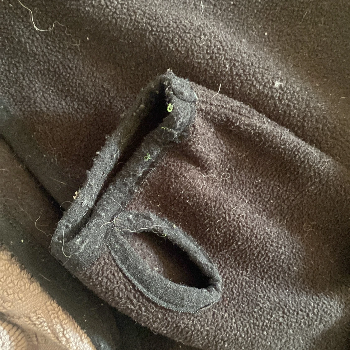 Svart fleece half zip från 157 Funk - 3