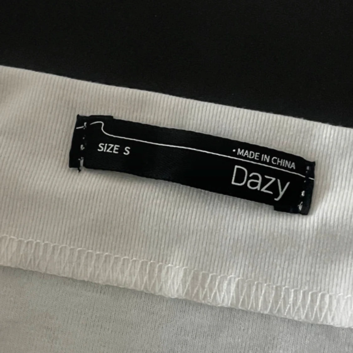 Vit offshoulder tröja - 3