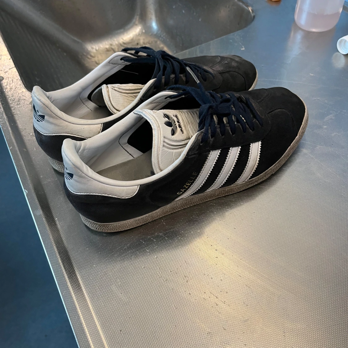 Adidas Gazelle mörkblå sneakers - 1