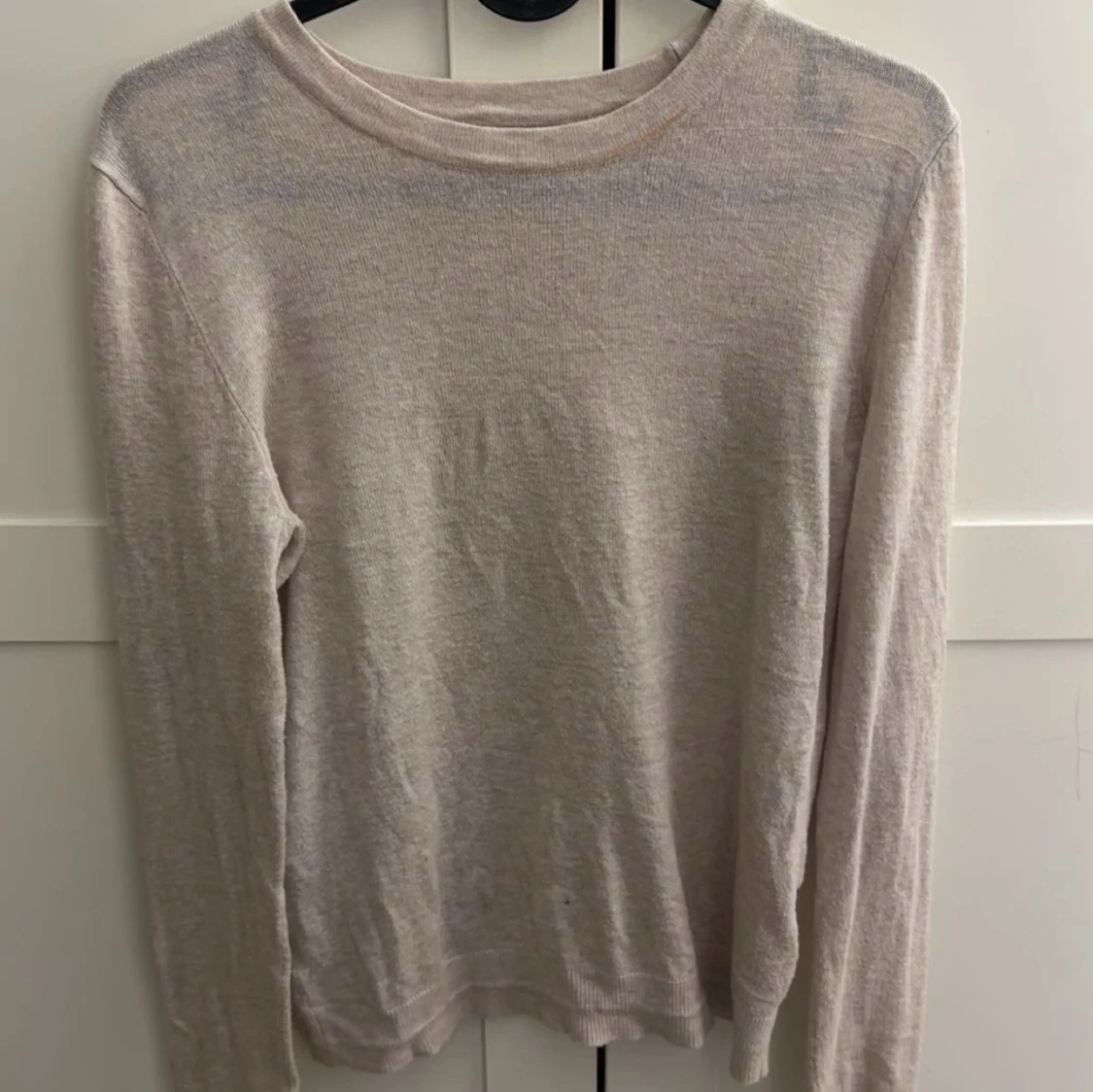 Beige långärmad tröja från Basic You - 1