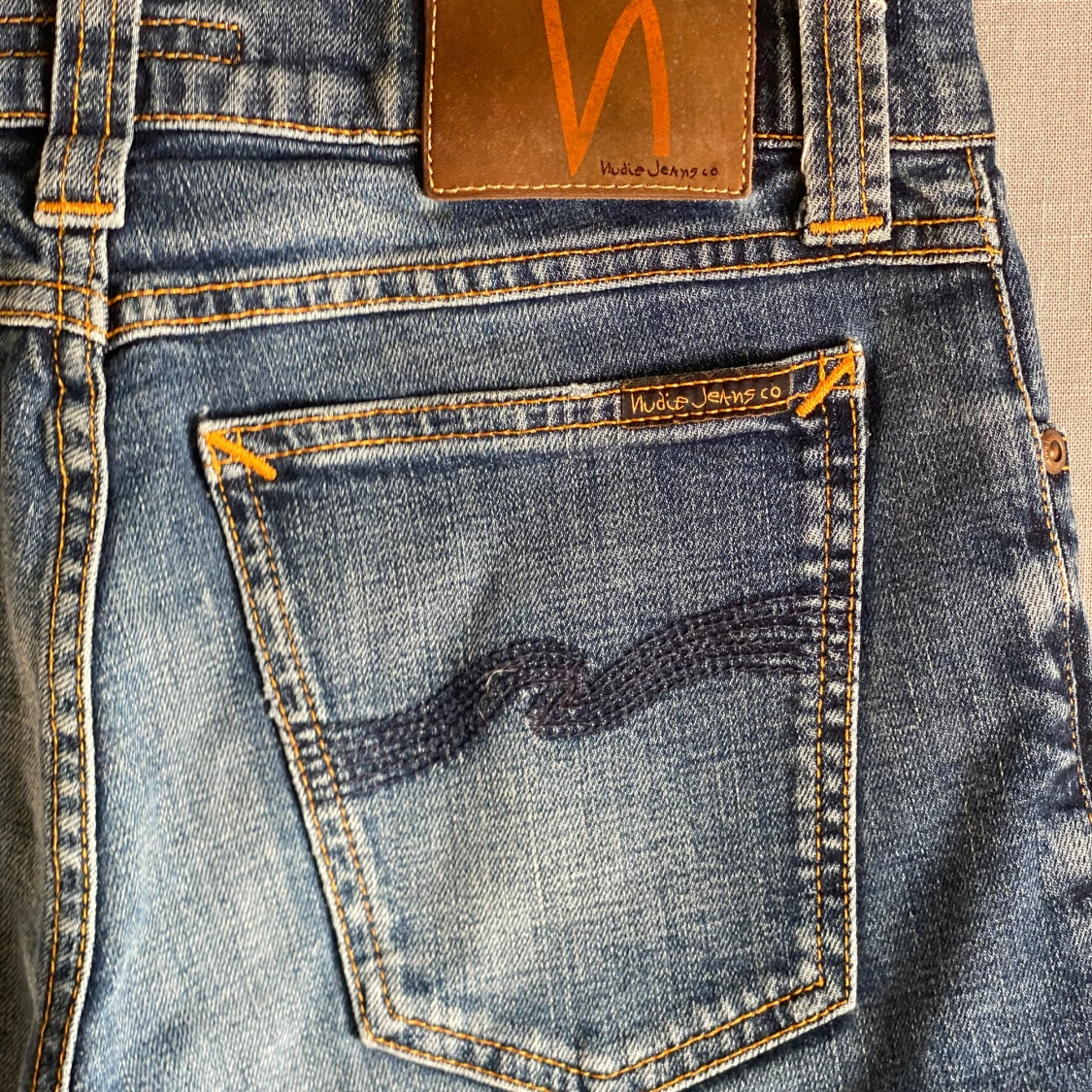 Blå NUDIE JEANS - 2