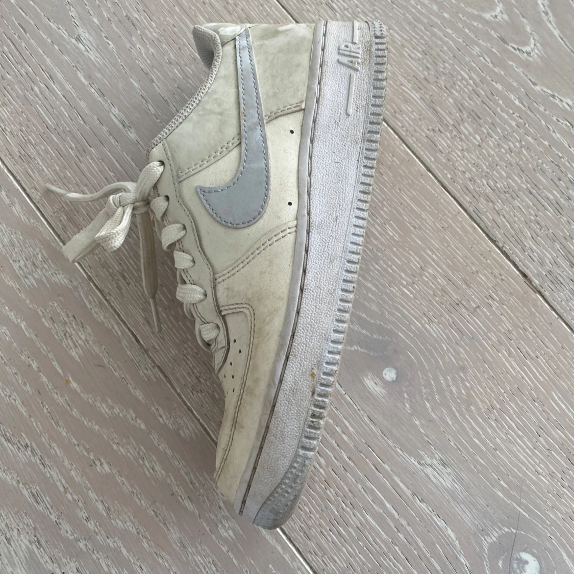 Nike Air Force 1 i vitt - 3