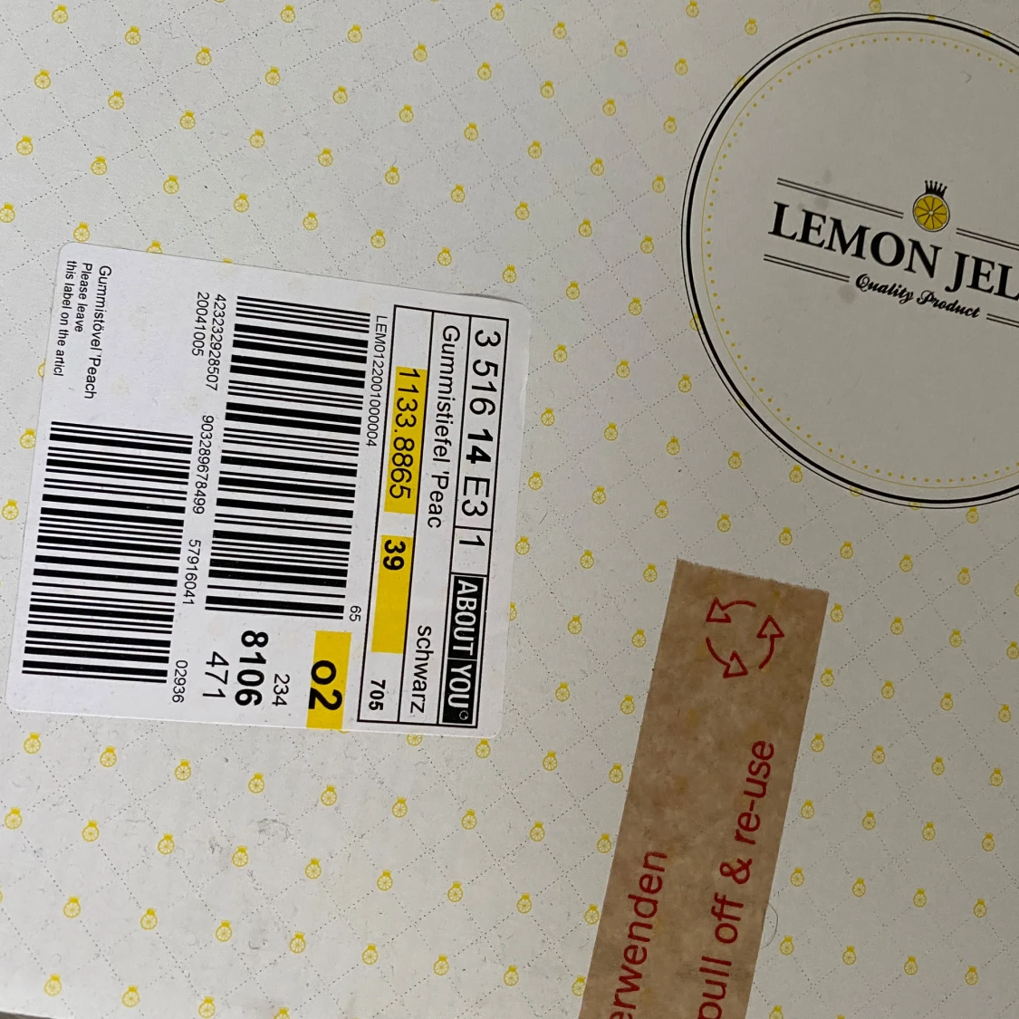 Svarta boots från Lemon Jelly - 1