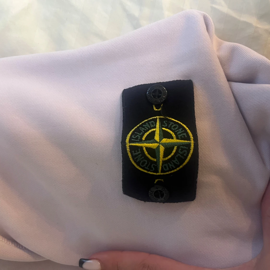 Ljuslila sweatshirt från Stone Island - 4