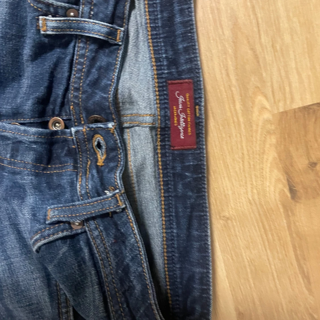 Mörkblå jeansbyxor från Seven7 - 1